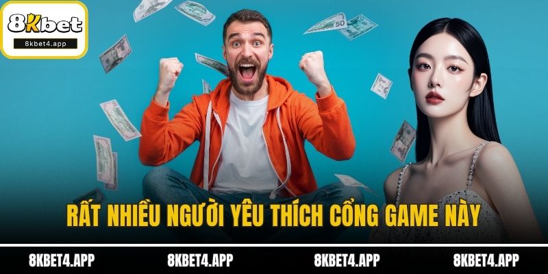 Rất nhiều người yêu thích cổng game này